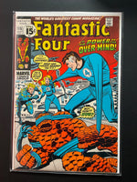 Fantastic Four 115 Marvel Comics Oct 1971 Over-Mind Story
