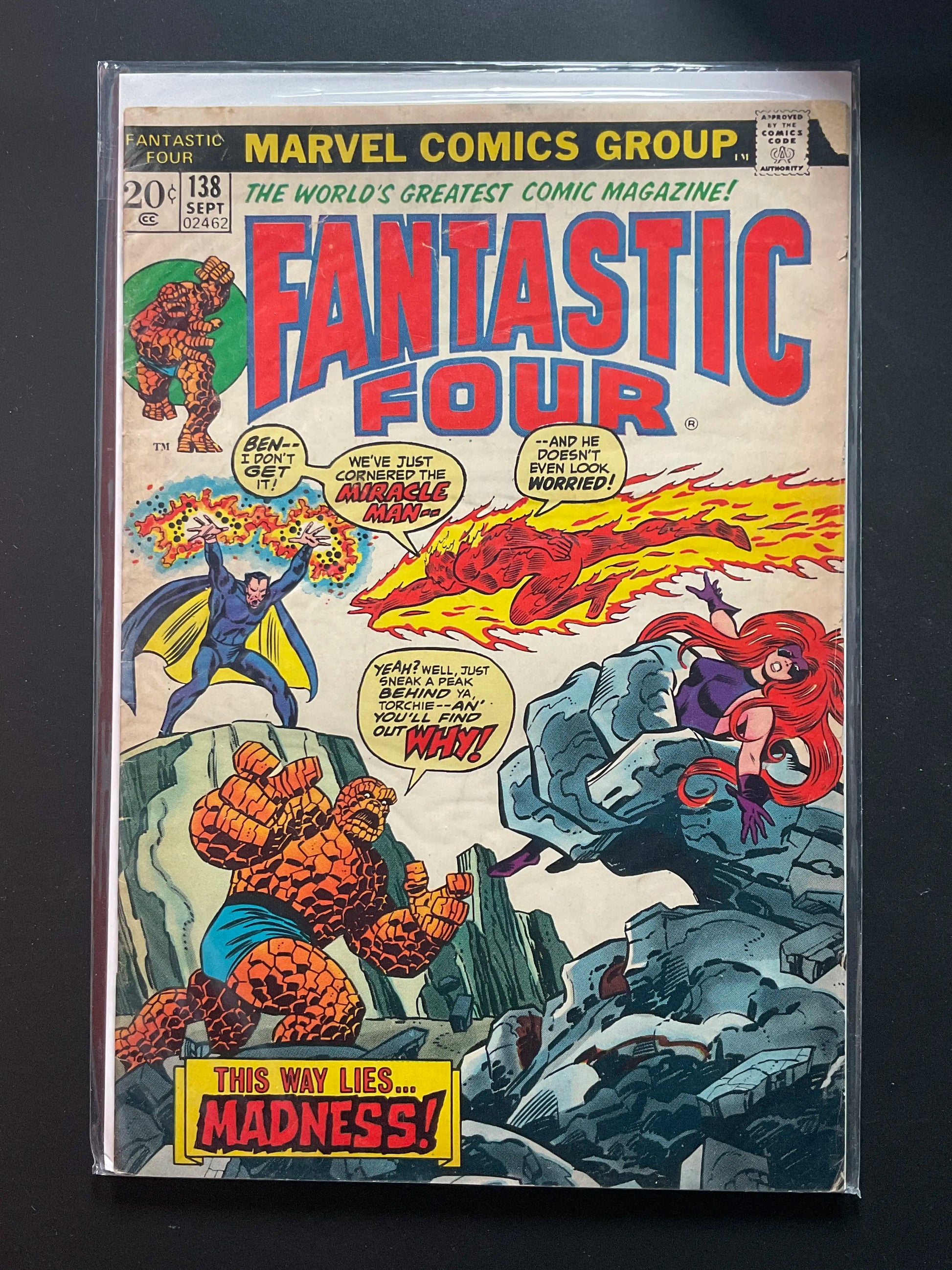Fantastic Four 138 Marvel Comics 1973 - B
