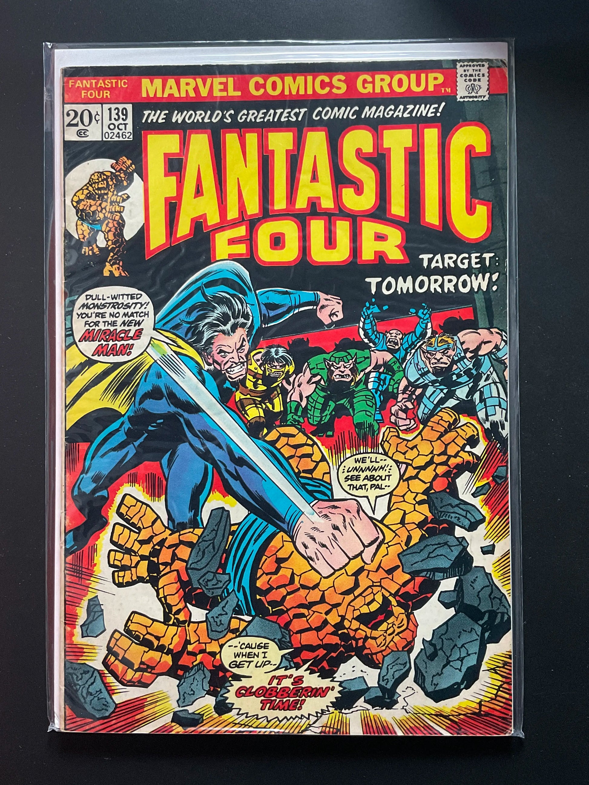 Fantastic Four 139 Marvel Comics Oct 1973 - A