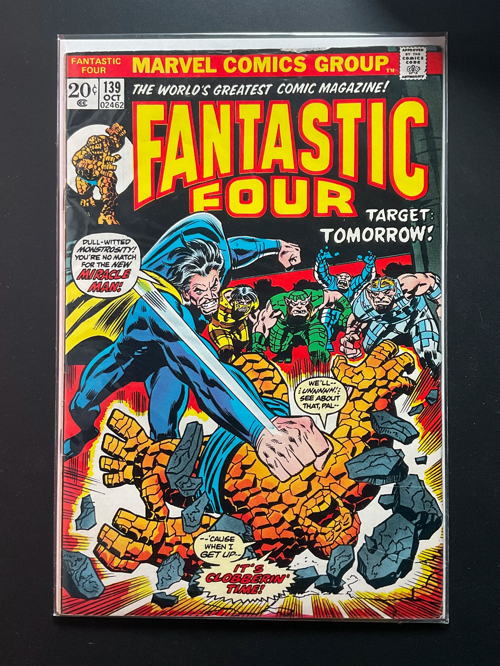 Fantastic Four 139 Marvel Comics Oct 1973 - B