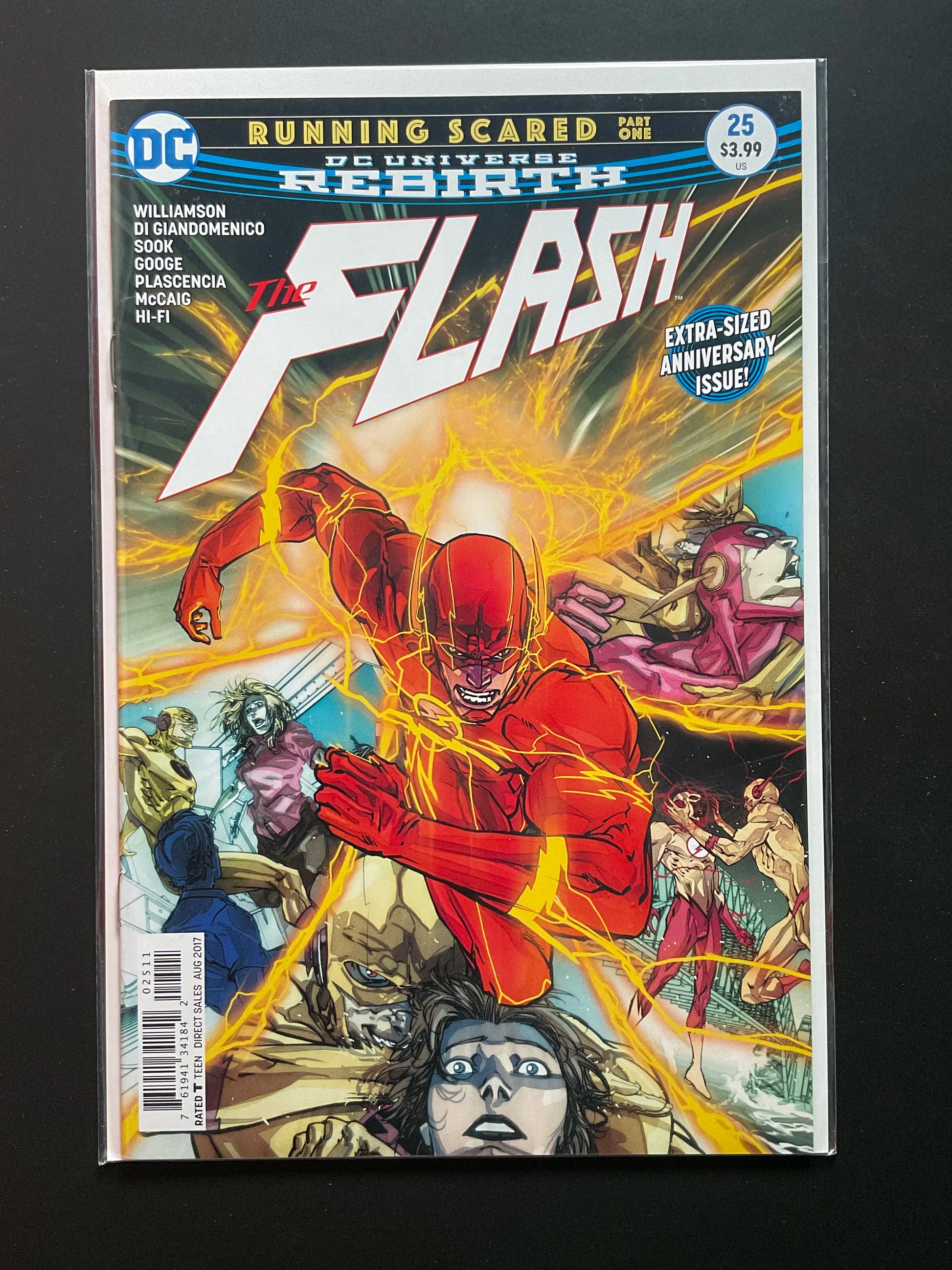 The Flash 25 DC Universe Rebirth Extra-Sized Anniversary Issue