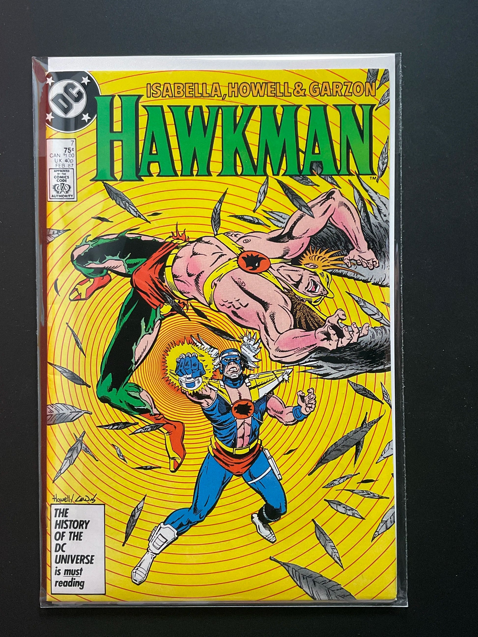 Hawkman 7 DC Comics February 1987