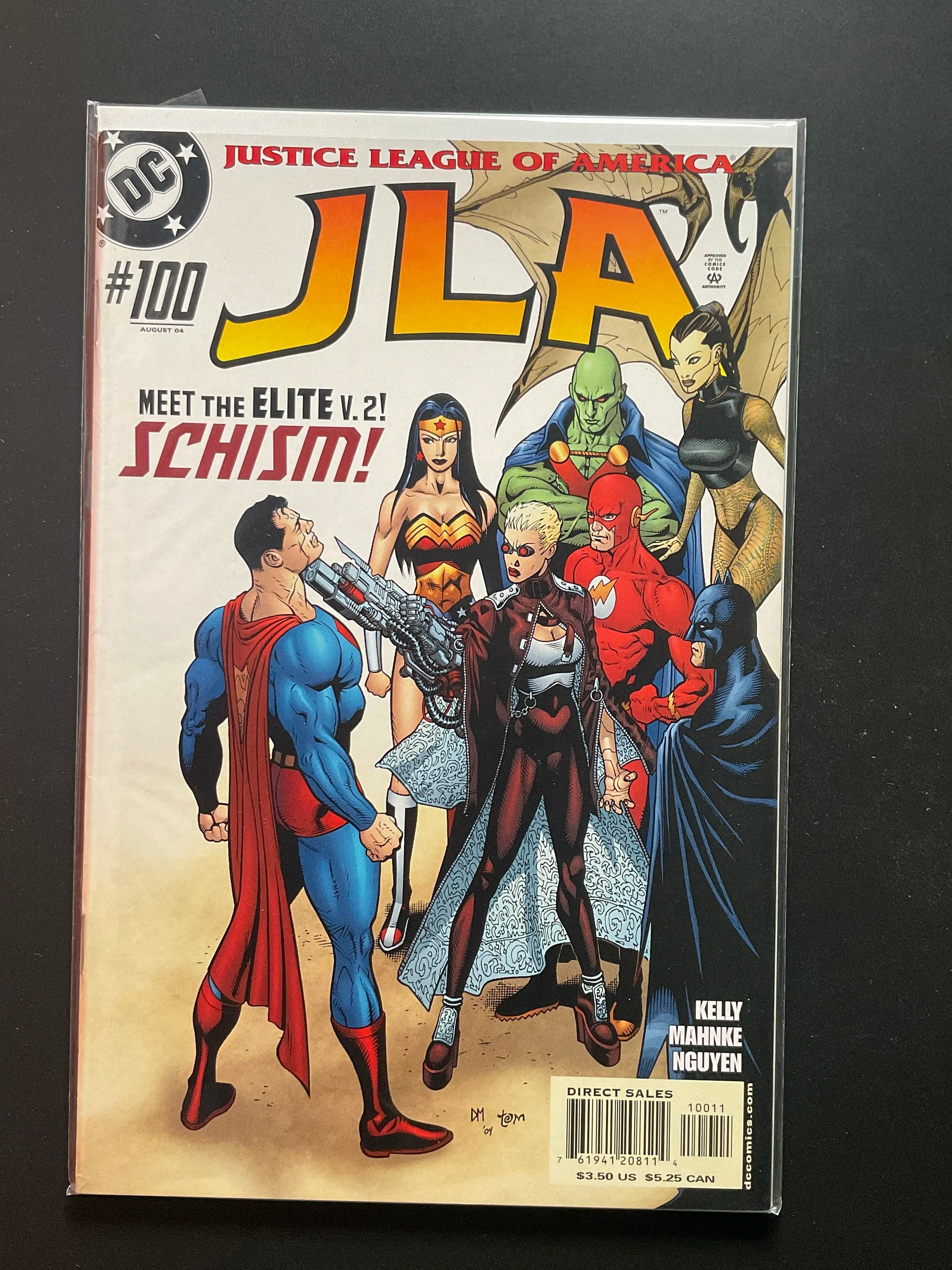 JLA 100 (August 2004) DC Comics - Justice League of America