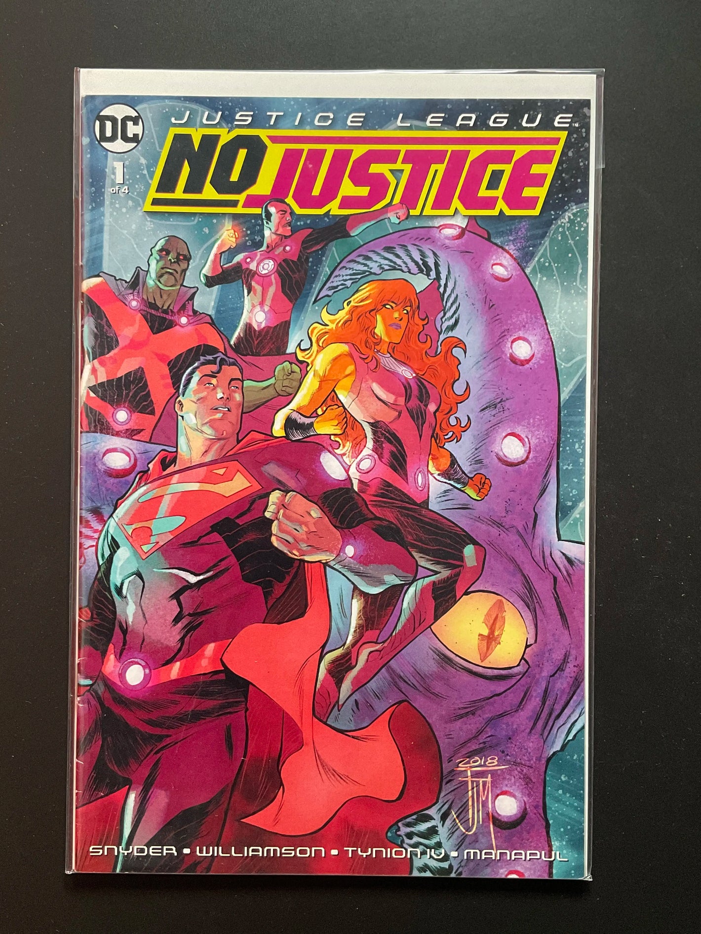 Justice League No Justice 1 (2018) DC Comics Snyder Tynion Williamson