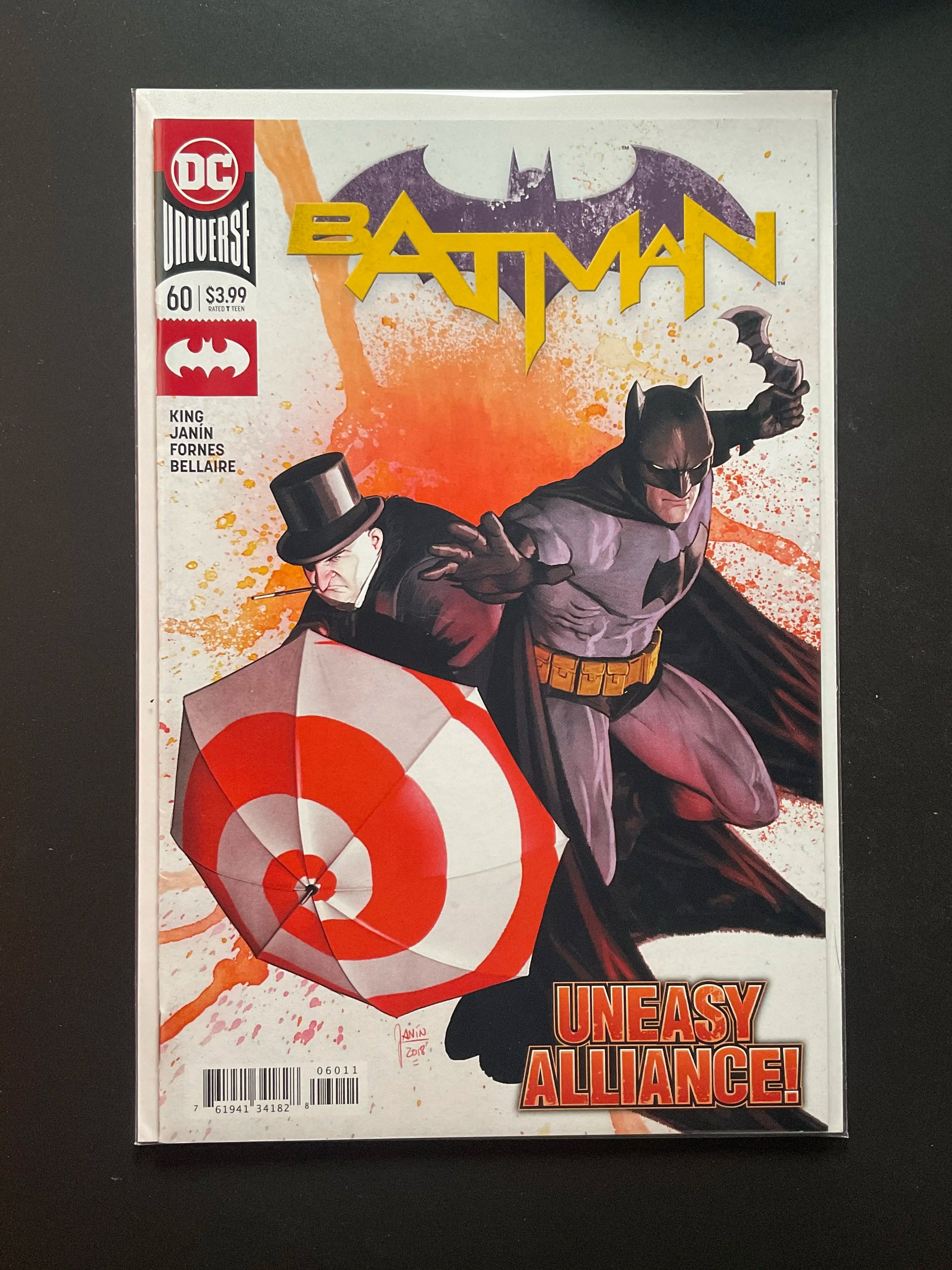 Batman 60 DC Universe 2018 King Janin Fornes Bellaire