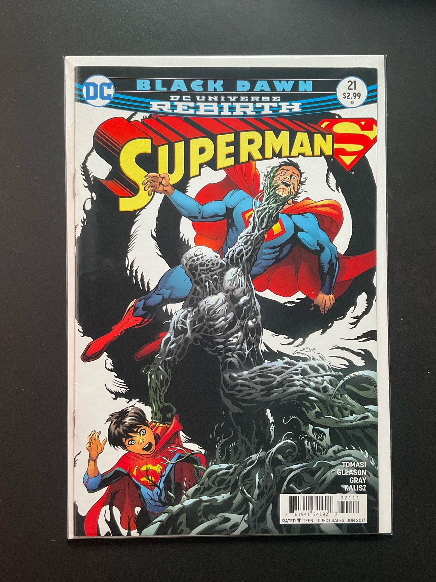 Superman 21 DC Rebirth Black Dawn June 2017