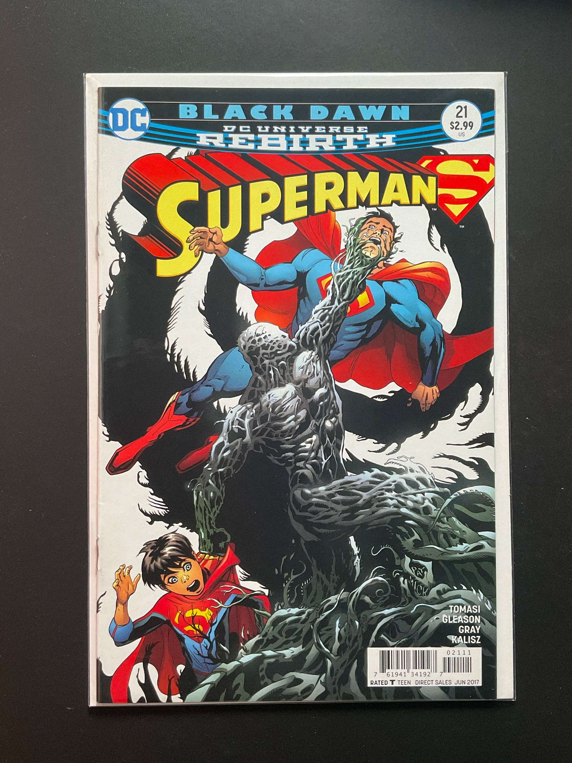Superman 21 DC Rebirth Black Dawn June 2017