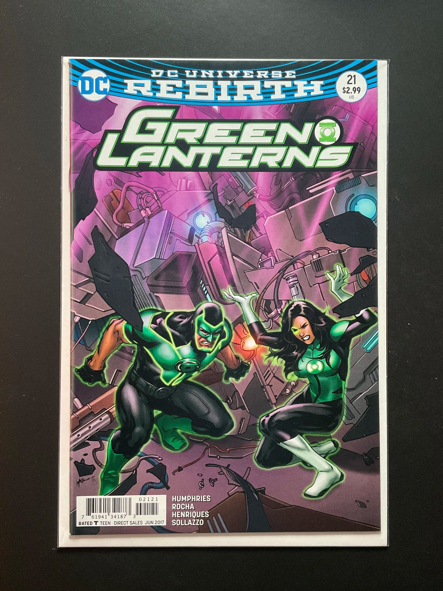 Green Lanterns 21 DC Universe Rebirth (2017)