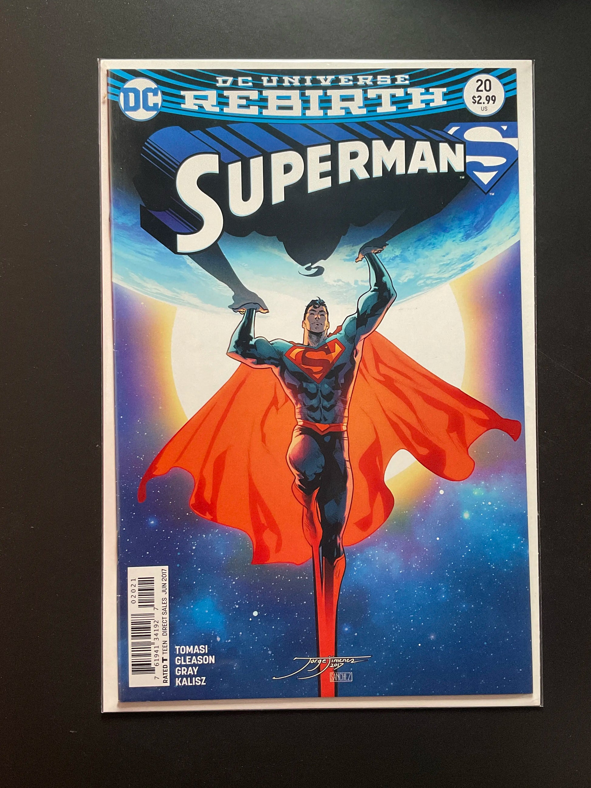Superman 20 DC Universe Rebirth Jan 2017