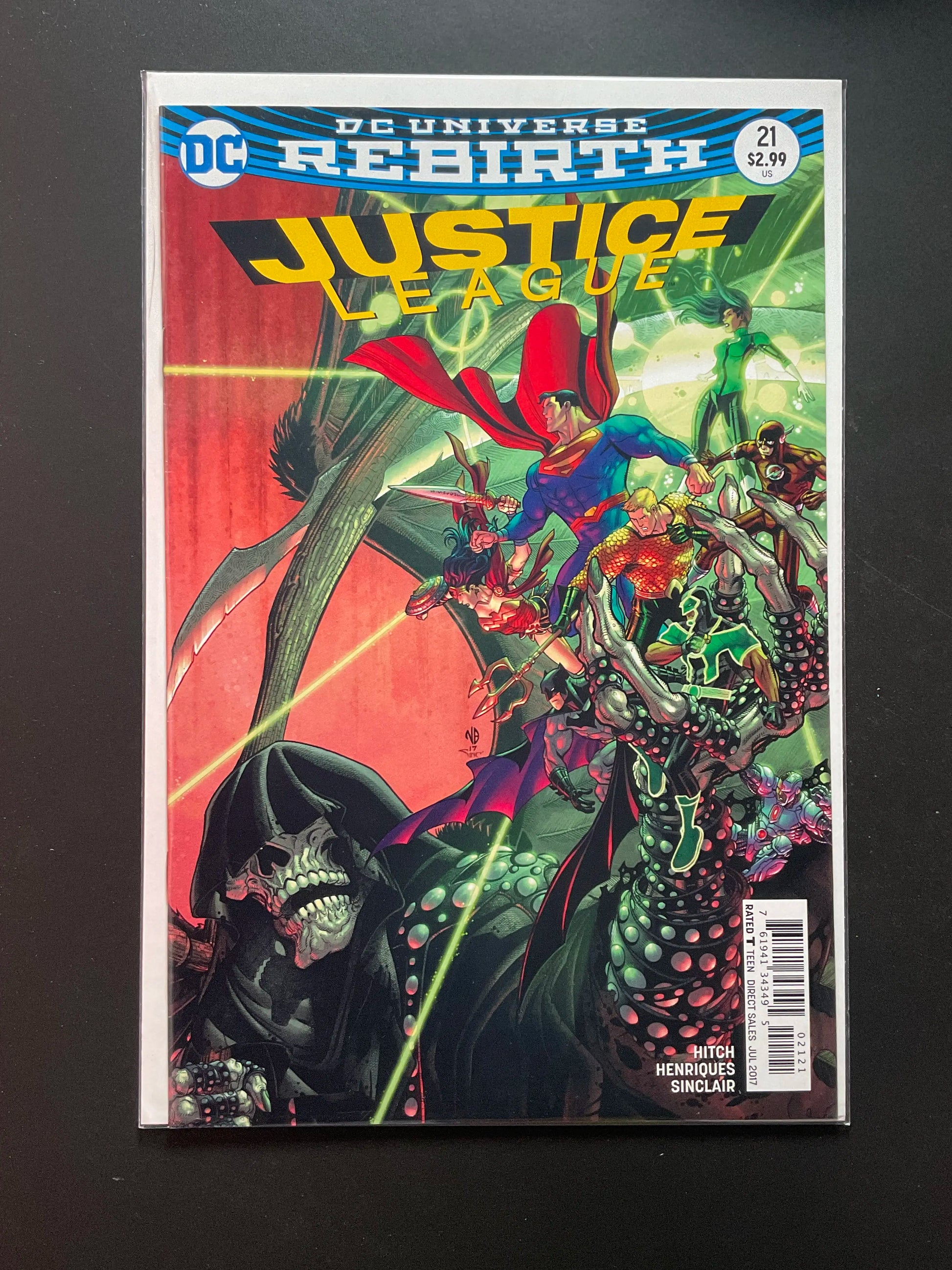 Justice League 21 DC Universe Rebirth 2017