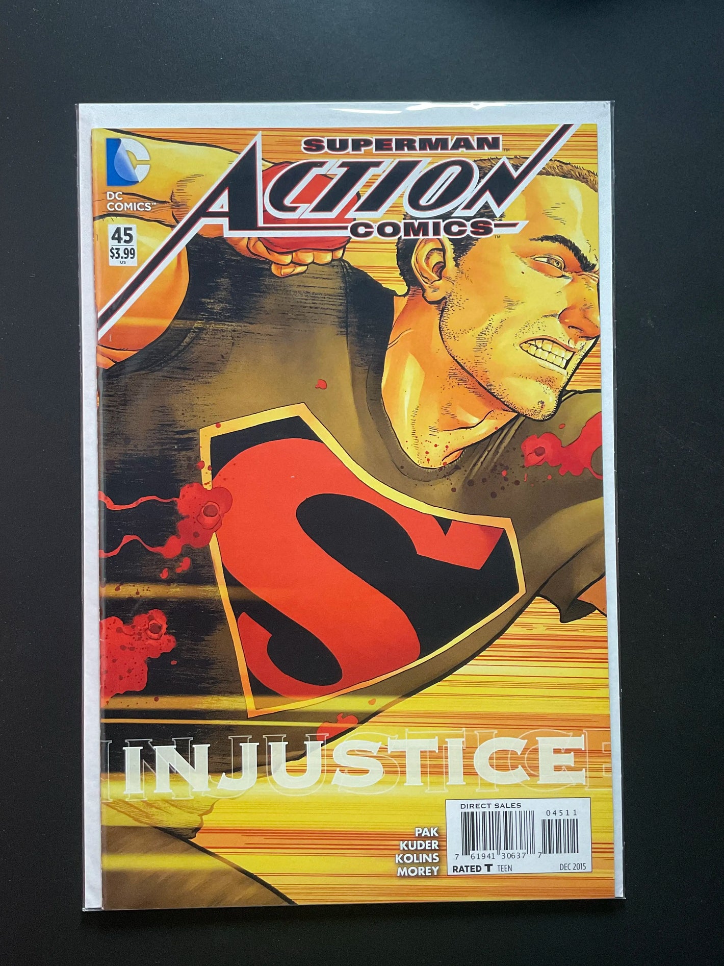 Action Comics 45 (Dec 2015) DC Comics - Injustice Cover