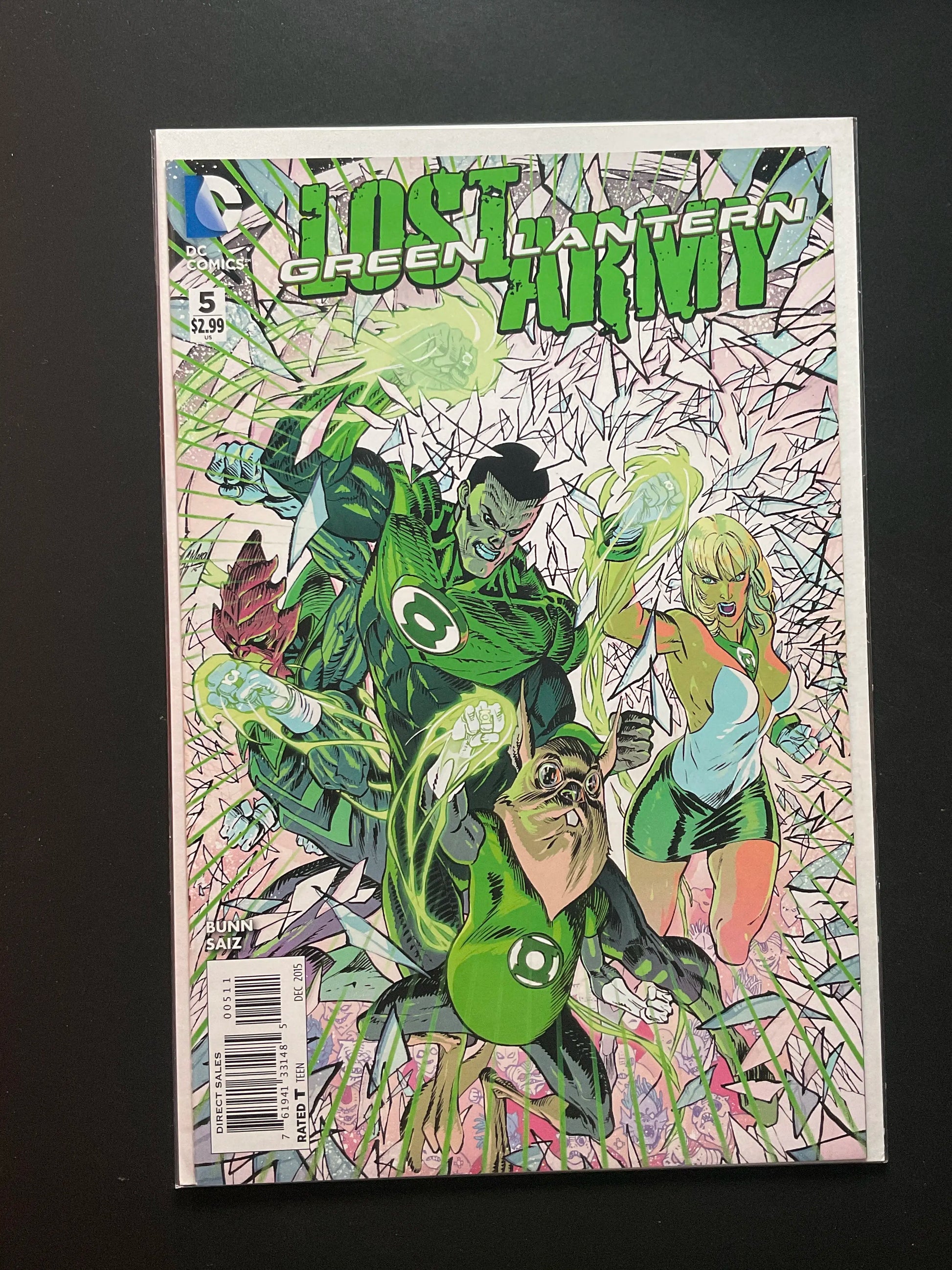 Lost Army 5 DC Comics Dec 2015 Green Lantern Series