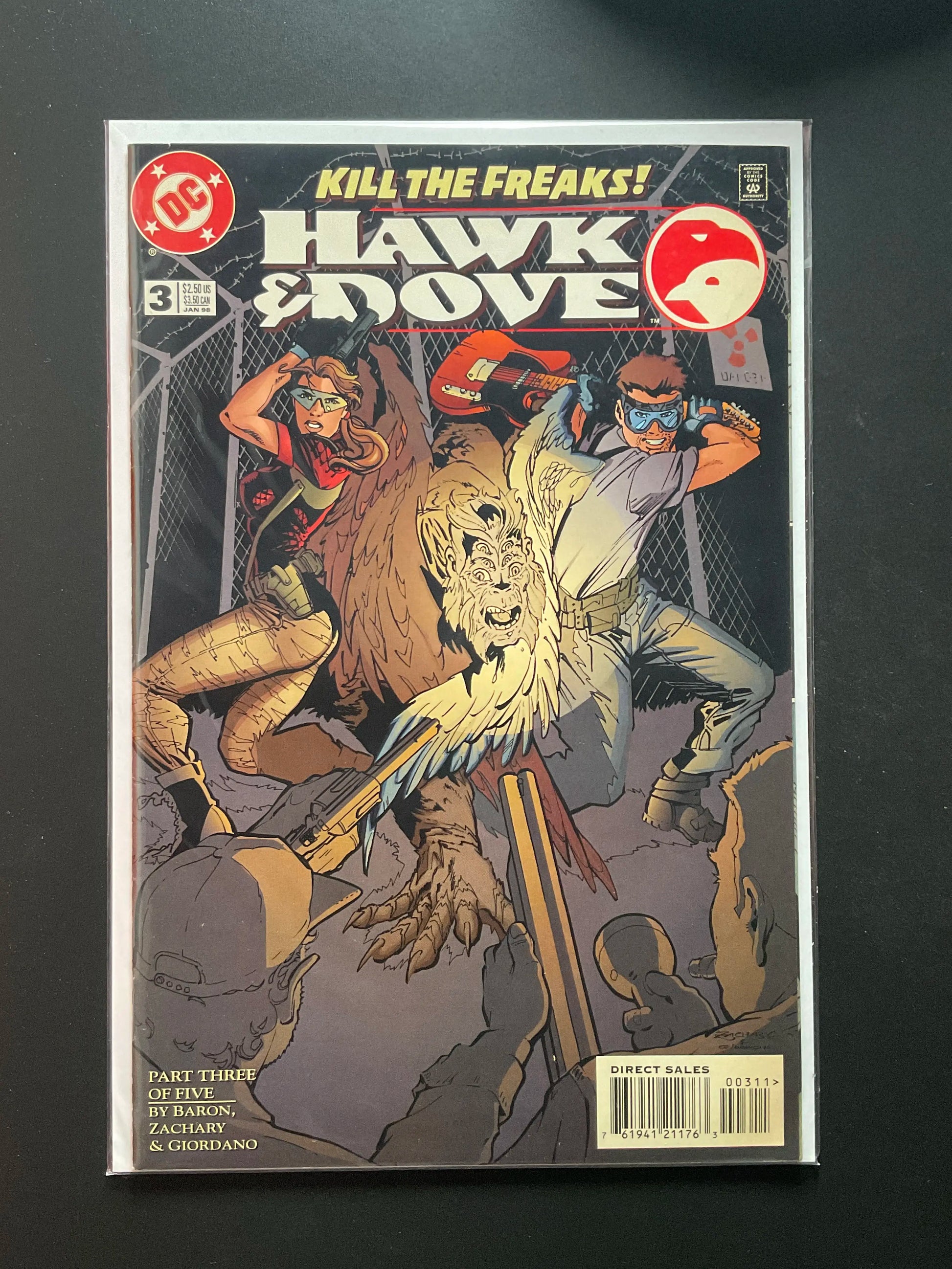 Hawk Dove 3 DC Comics 1989 Part 3 of 5
