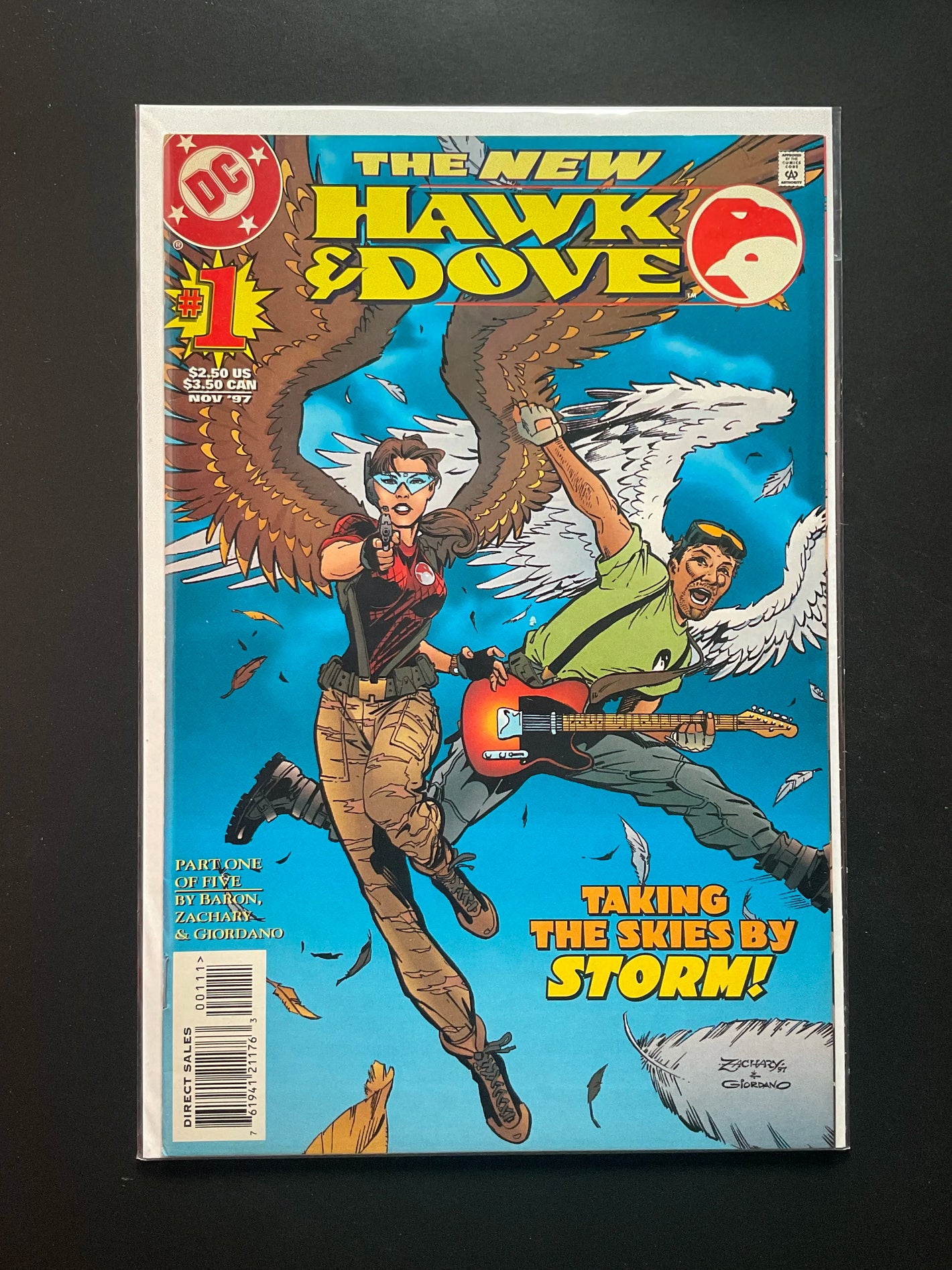 The New Hawk Dove 1 DC Comics Nov 1997