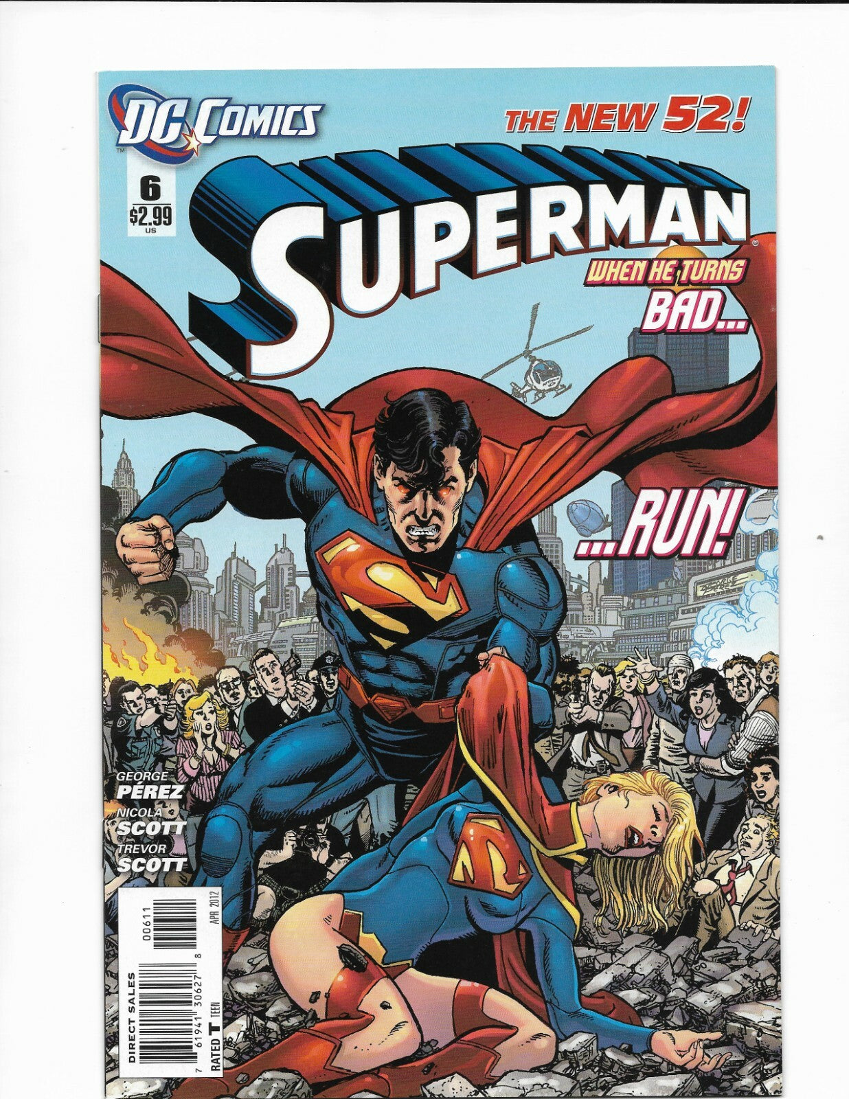 Superman #6 DC Comics 2012 The New 52 George Perez
