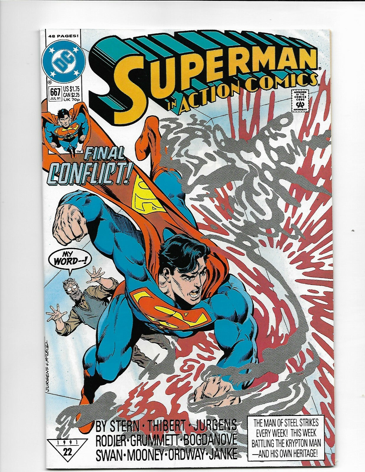 Action Comics #667 (Jul 1991, DC)