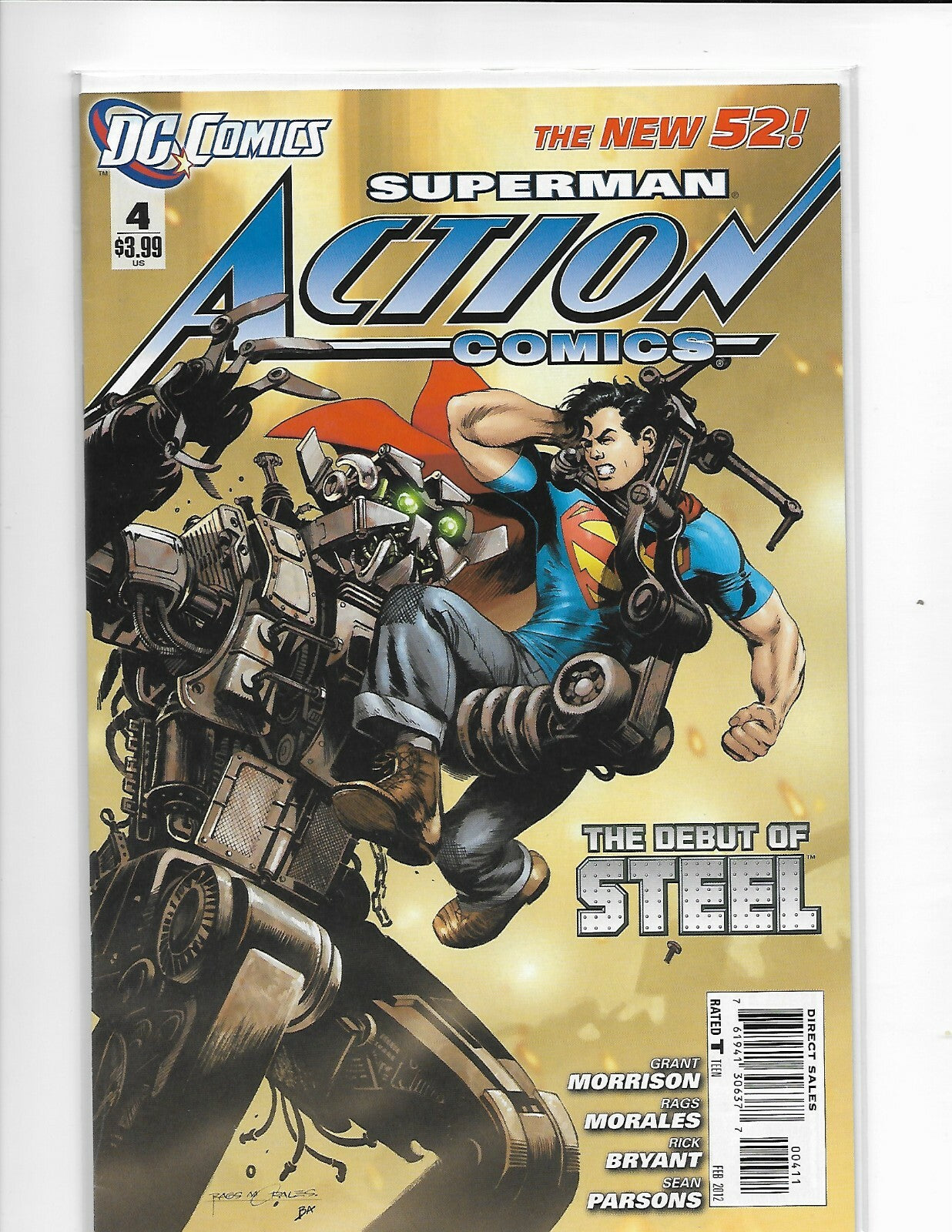 ACTION COMICS #4 THE NEW 52