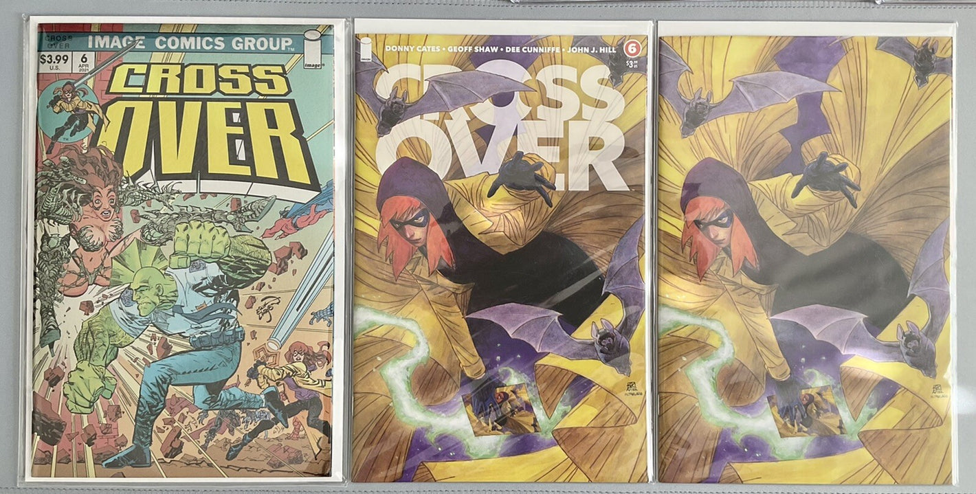 Image Comics CROSS OVER #6 1:100 Lorsen Variant, Khoi Pham Virgin & Variant NM