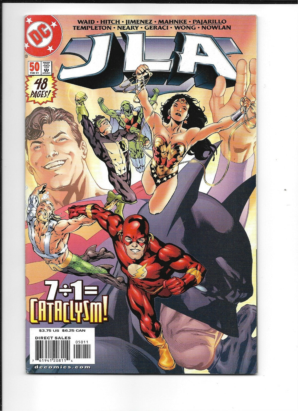 JLA #50 DC Comics (Jan 2001) 48 PAGES!!