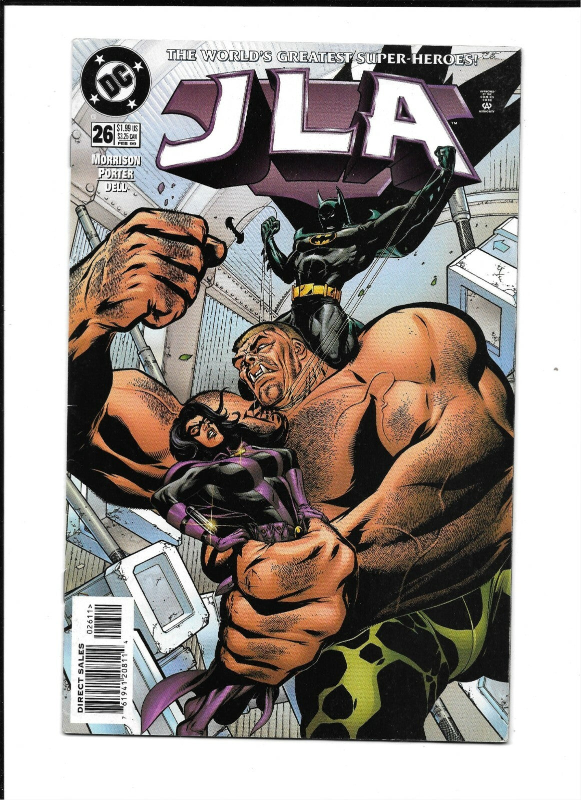 JLA #25 and #26 Justice League of America (DC Comics, 1999) by Grant Morrison