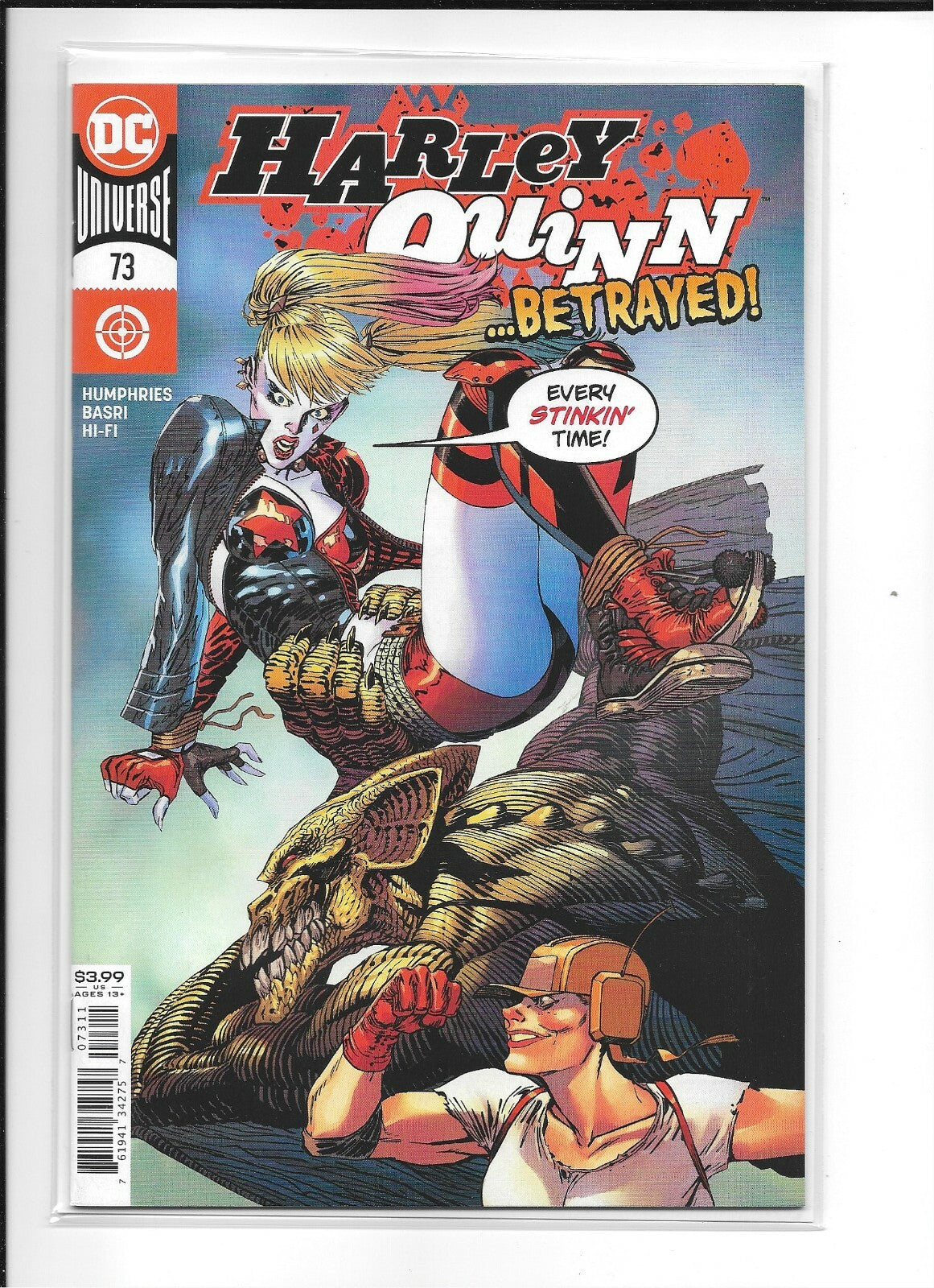 Harley Quinn # 73 Cover A 1st Print 6/9/2020 Humphries Basti - Bag & Boarded