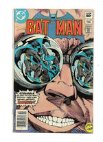 Batman #356 DC 1982 Ed Hannigan cover. Hugo Strange app. Newsstand.