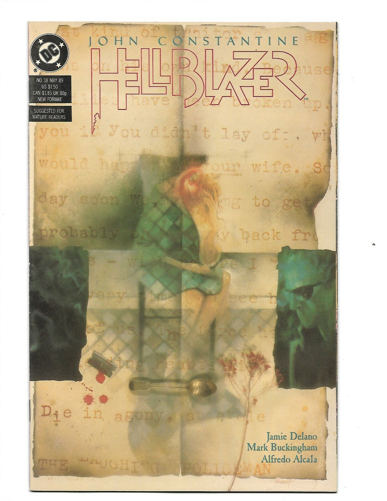 Hellblazer (1988 series) #18 DC comics