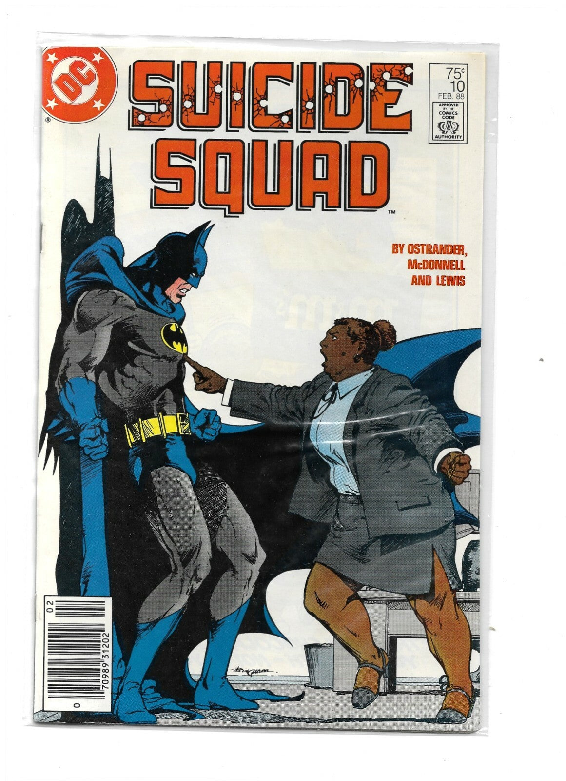 Suicide Squad #10 (DC 1988) VF+/NM CONDITION RARE NEWSTAND VARIANT