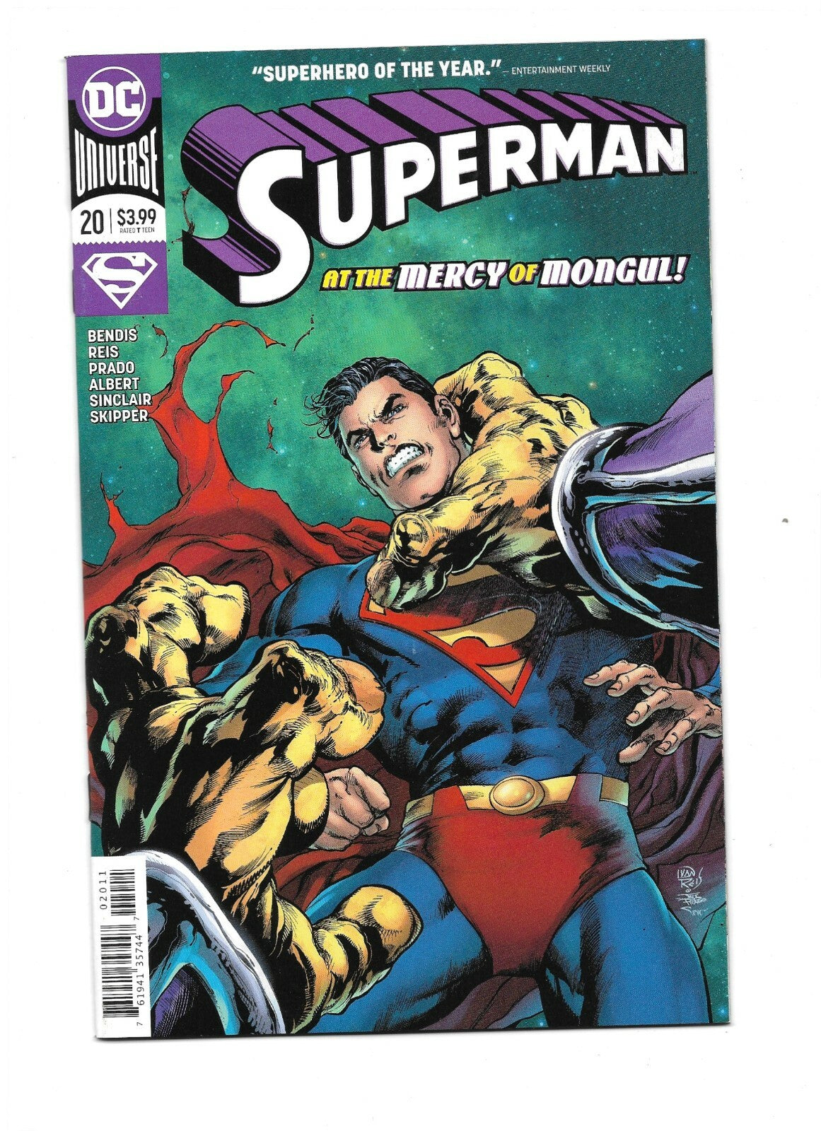 SUPERMAN #20 DC UNIVERSE 2020 NM CONDITION