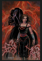 STAR WARS CRIMSON REIGN #1 TYLER KIRKHAM EXCLUSIVE TRADE VARIANT SET NM
