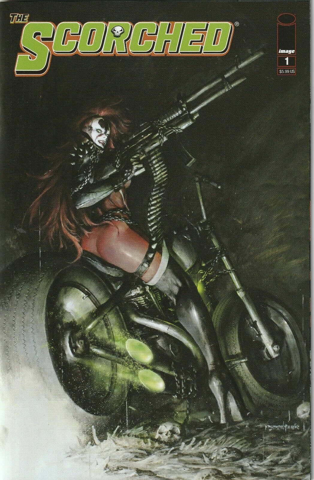 Spawn Scorched # 1 Puppeteer Lee Cover A VF/NM Image