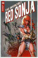 Invincible Red Sonja #6 Cover B Variant Joseph Michael Linsner NM