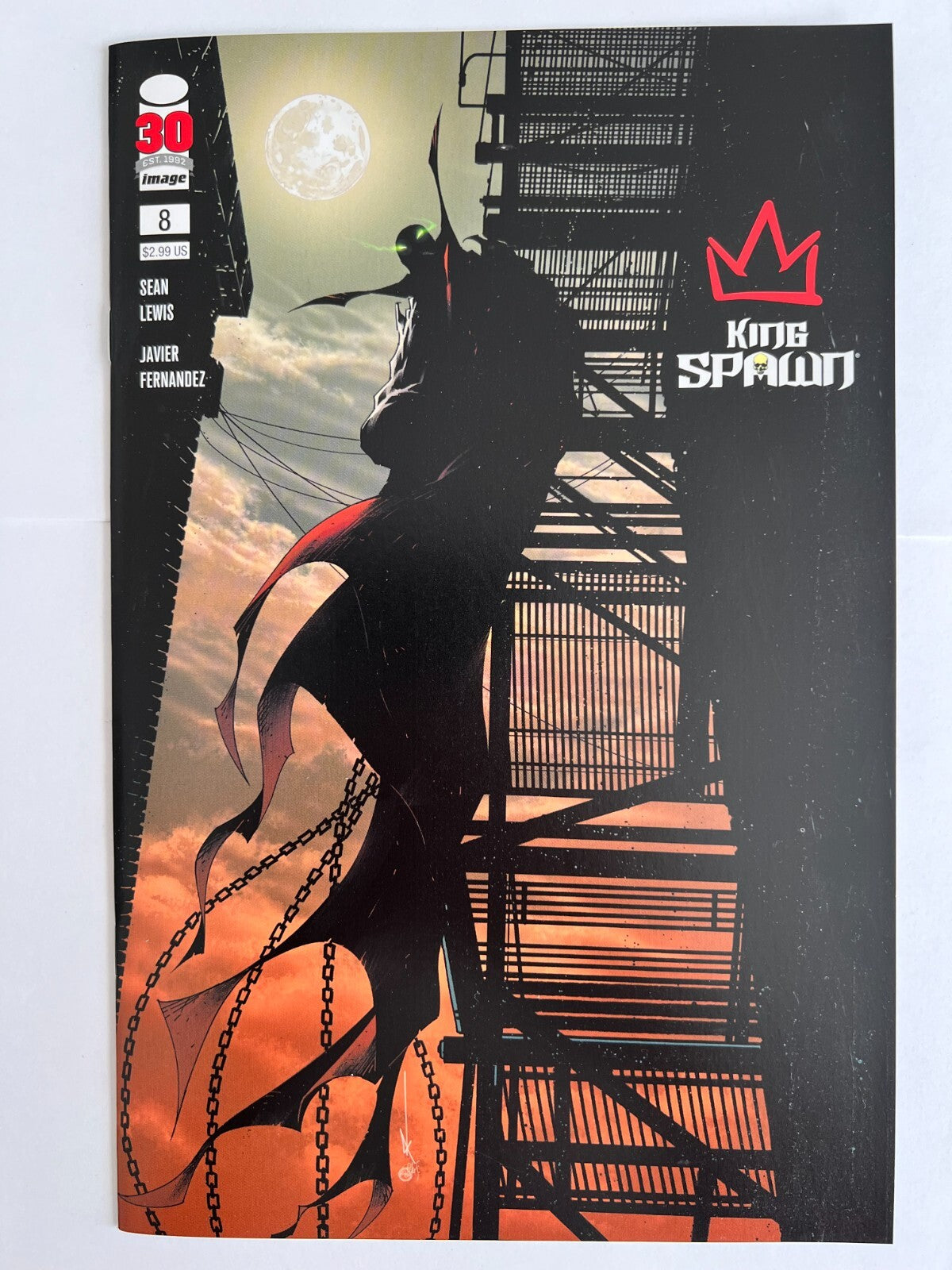 KING SPAWN #8 VARIANT NM CONDITION