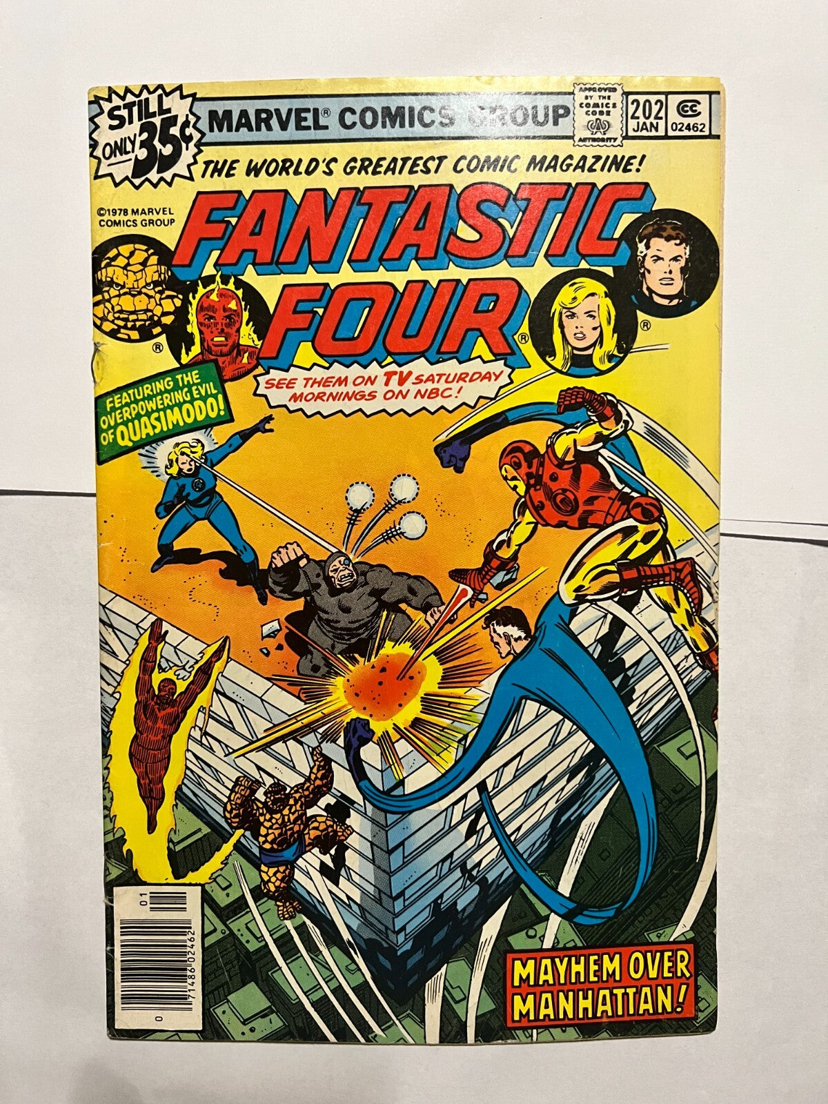 FANTASTIC FOUR #202 BRONZE AGE MARVEL