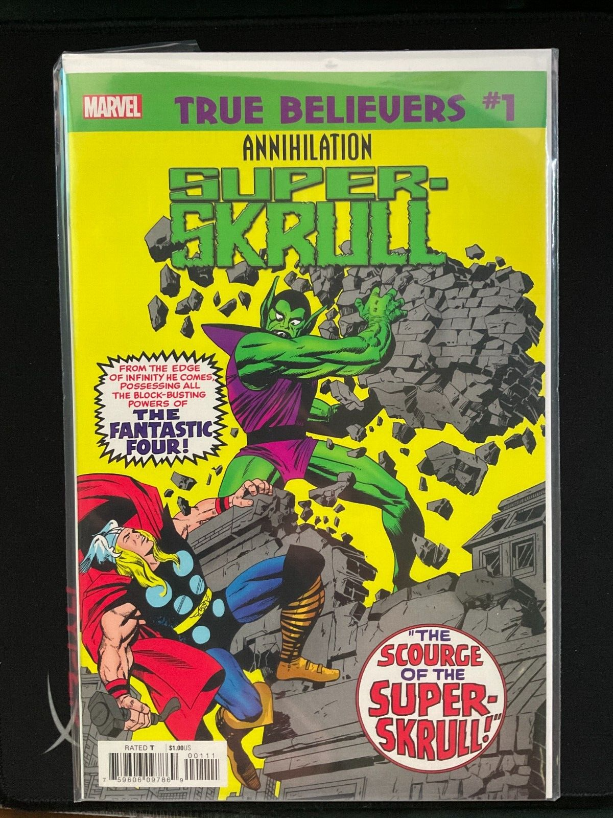 True Believers # 1 Annihilation Super-Skrull 2020 Will Combine Shipping