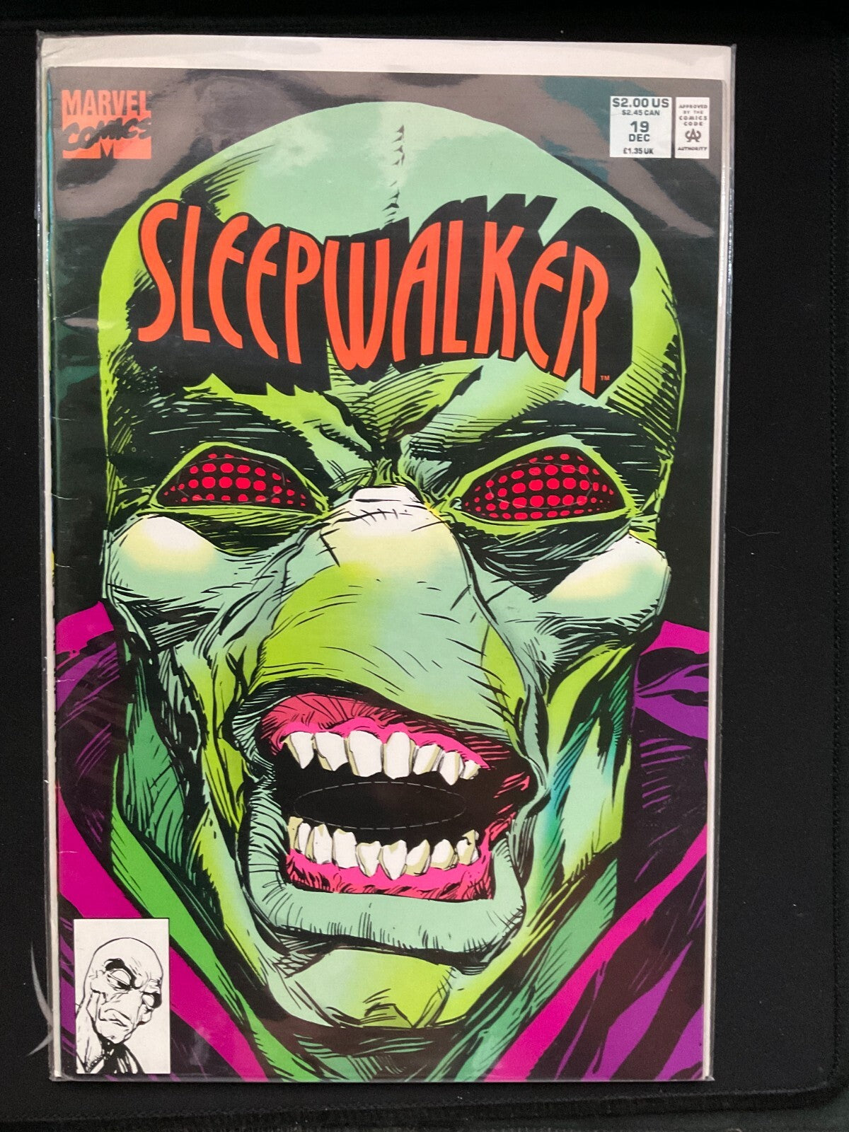 Sleepwalker #19; Marvel | Mask cover