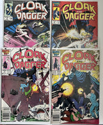 Lot of 4 Cloak and Dagger #5 6 7 8 Marvel Comics (1986-1987)