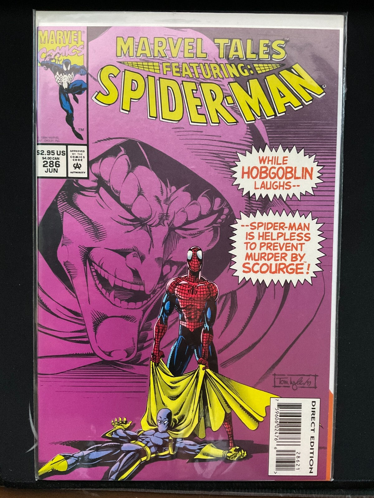 MARVEL TALES SPIDER-MAN #286 1ST PRINT MARVEL COMICS(1994) HOBGOBLIN