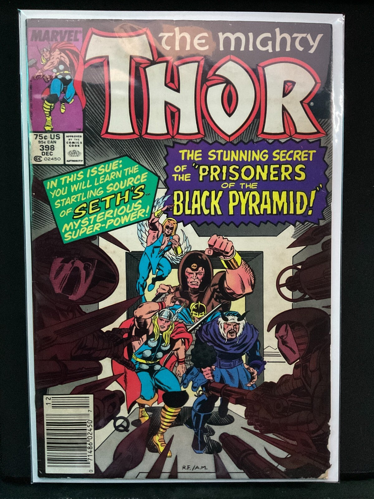 THOR (MIGHTY) #398 MARVEL COMICS *1988* LOW GRADE