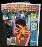 Foolkiller #6 & 7 Comic Lot Marvel 1991 Steve Gerber JJ Birch BAGGED BOARDED