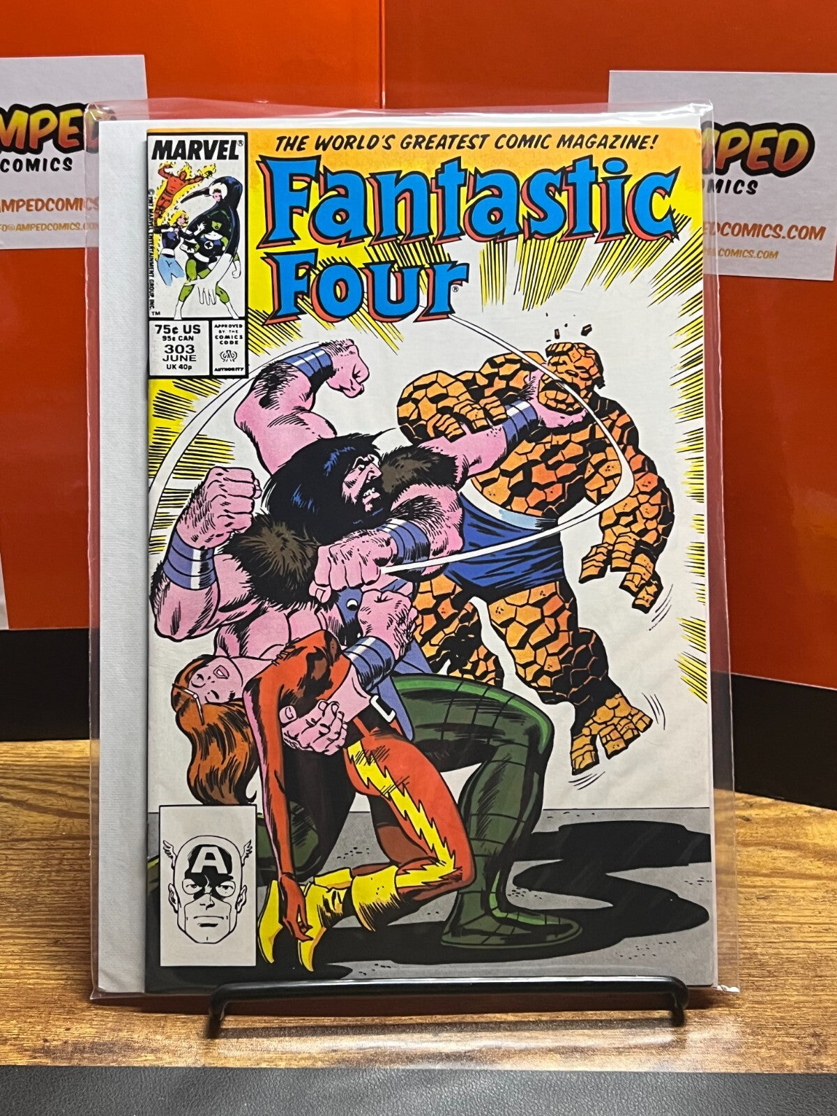 Fantastic Four #301, 302, 303 Bronze Age Marvel Comics 3 BOOKS!