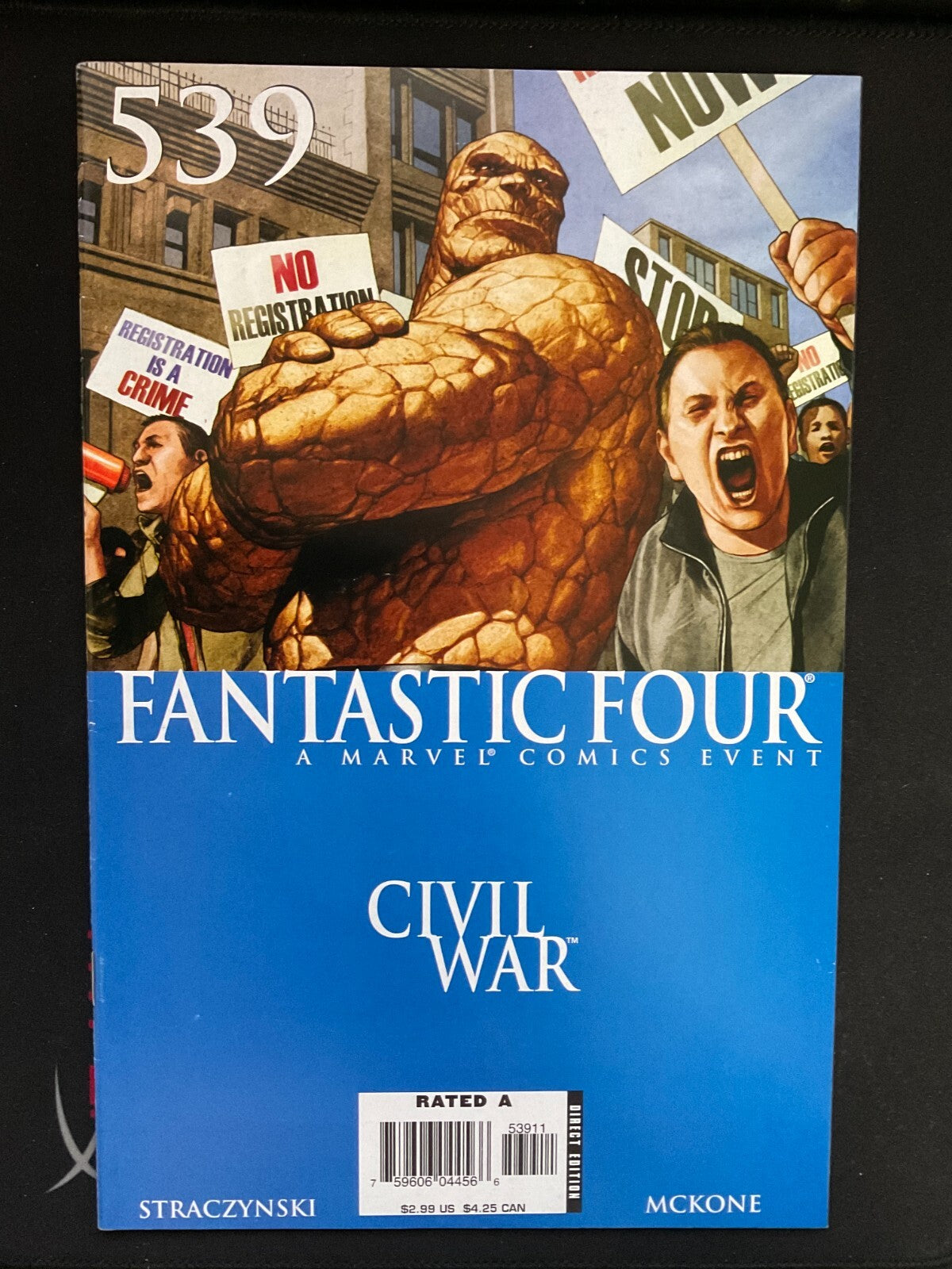 Fantastic Four #539 Marvel Comics 2006 Civil War
