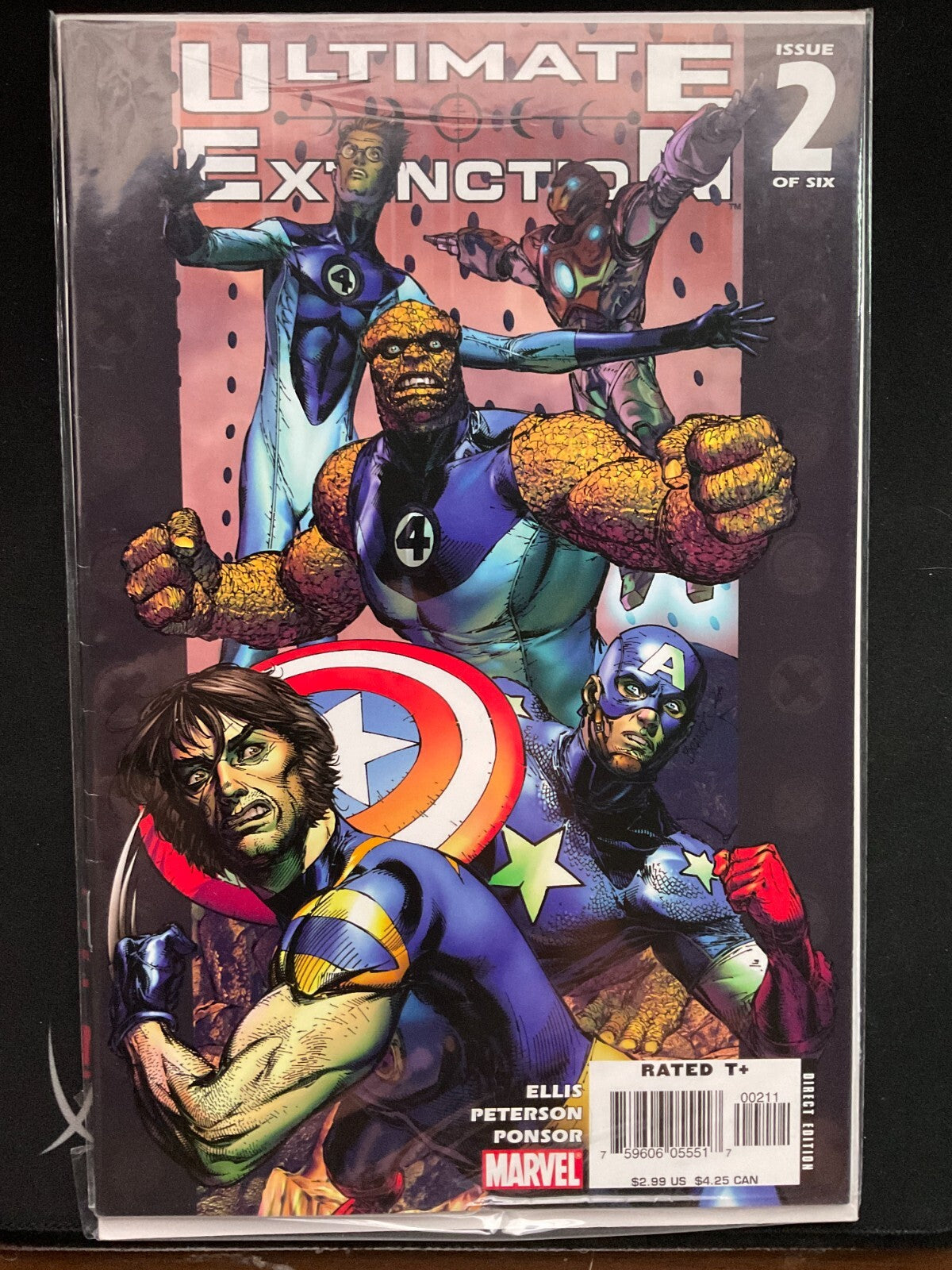 Ultimate Extinction #2 Marvel Comics Ultimates,X-Men,Fantastic Four