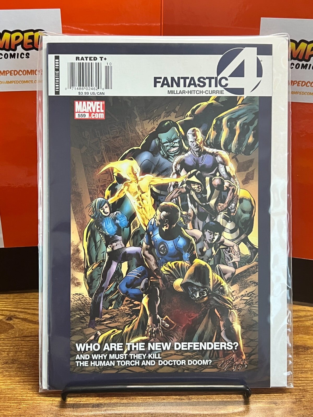 FANTASTIC FOUR #559, 560, 561, 568 ALL 4 BOOKS!!