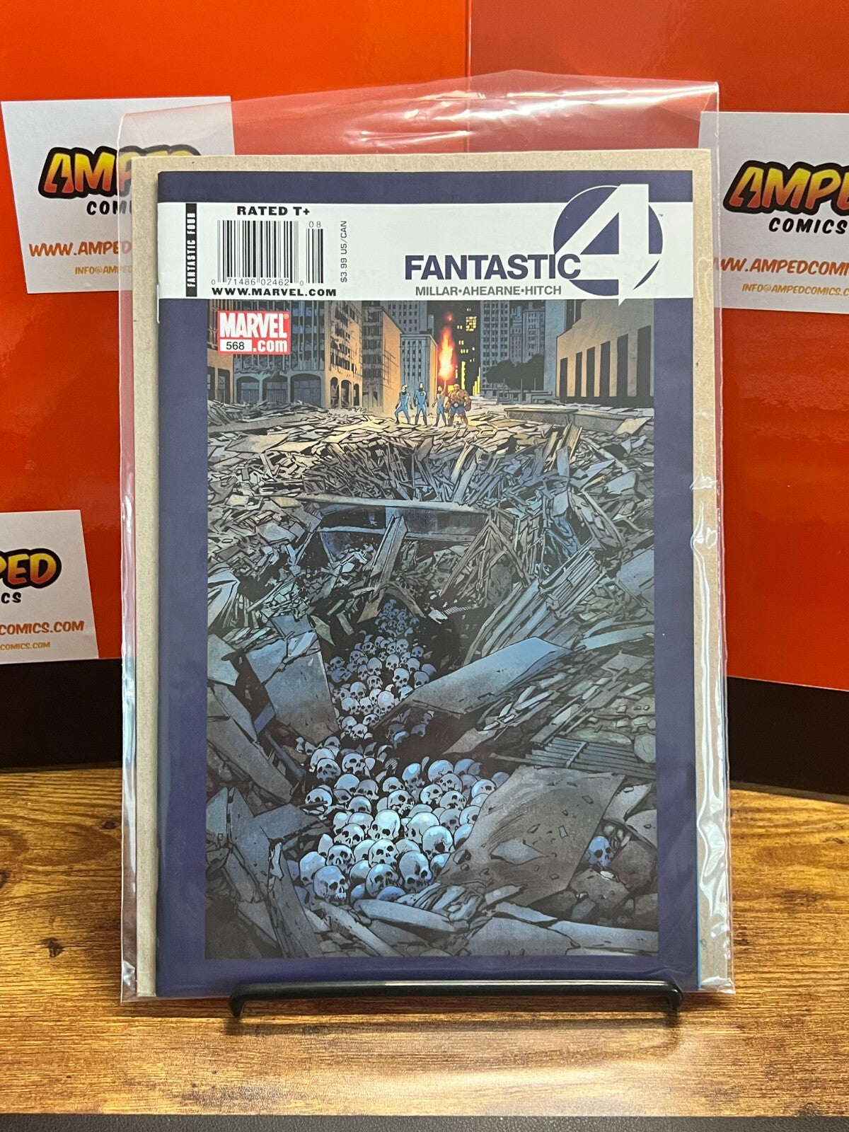 FANTASTIC FOUR #559, 560, 561, 568 ALL 4 BOOKS!!