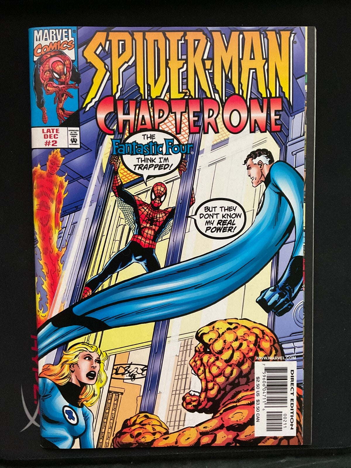 Marvel Comic Spider Man Chapter One#2"The Fantastic Four Free Ship!