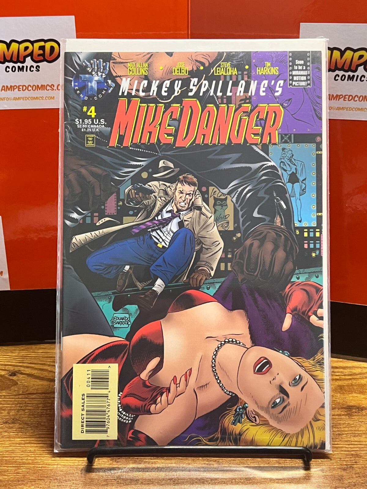 Mickey Spillane's Mike Danger #4 (1995) Tekno Comix