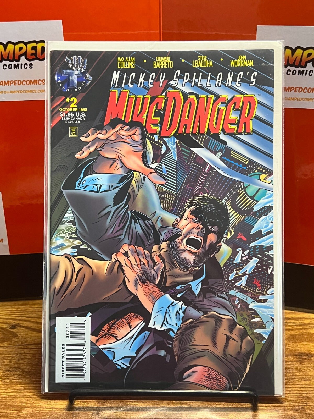 Mickey Spillane's Mike Danger #2 (1995) Tekno Comix