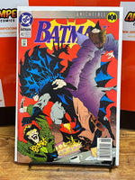 Batman #492 1993 Newsstand Edition Death of Film Freak Knightfall Part One *KEY*