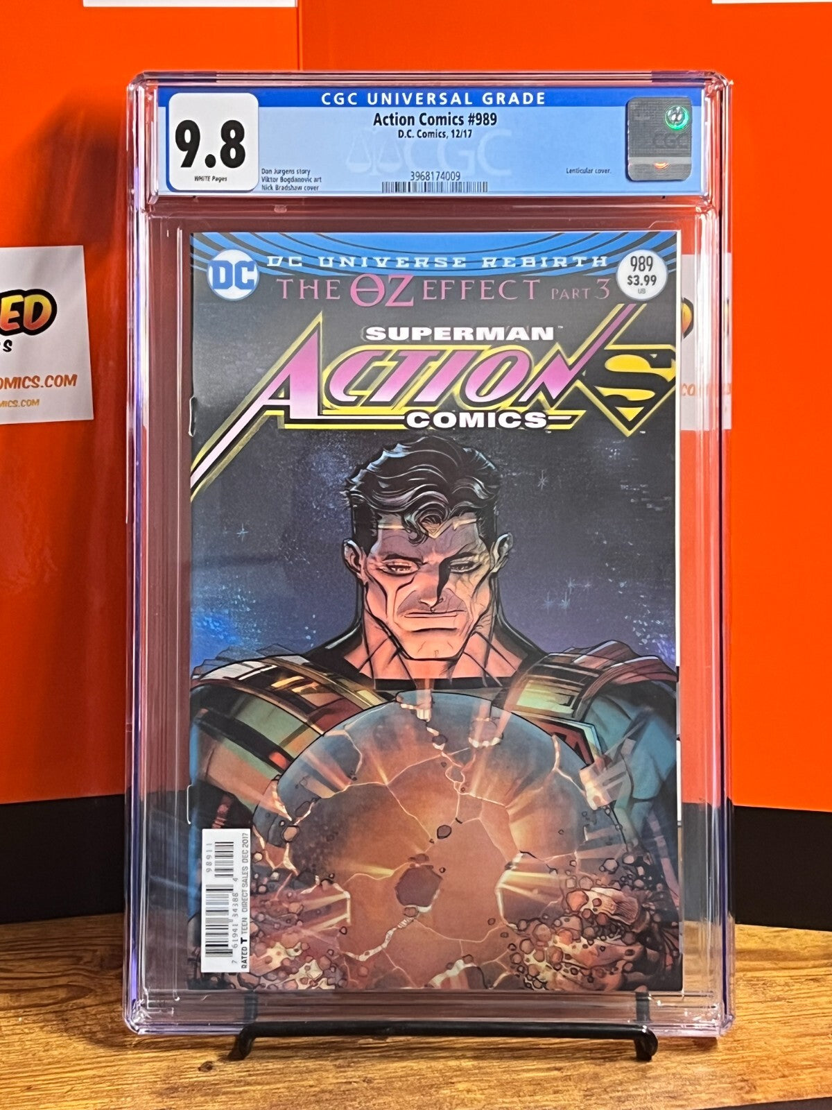 Action Comics #989 (Lenticular Standard Cover) CGC 9.8
